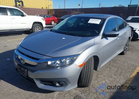 2017 Honda Civic Ex-T from USA, damaged, VIN 2HGFC1F33HH634453